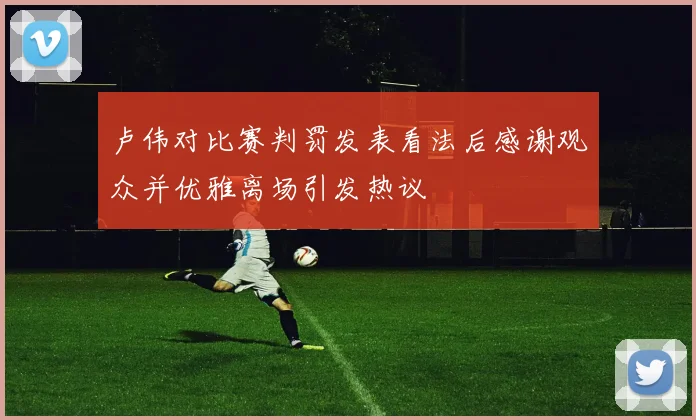 卢伟对比赛判罚发表看法后感谢观众并优雅离场引发热议